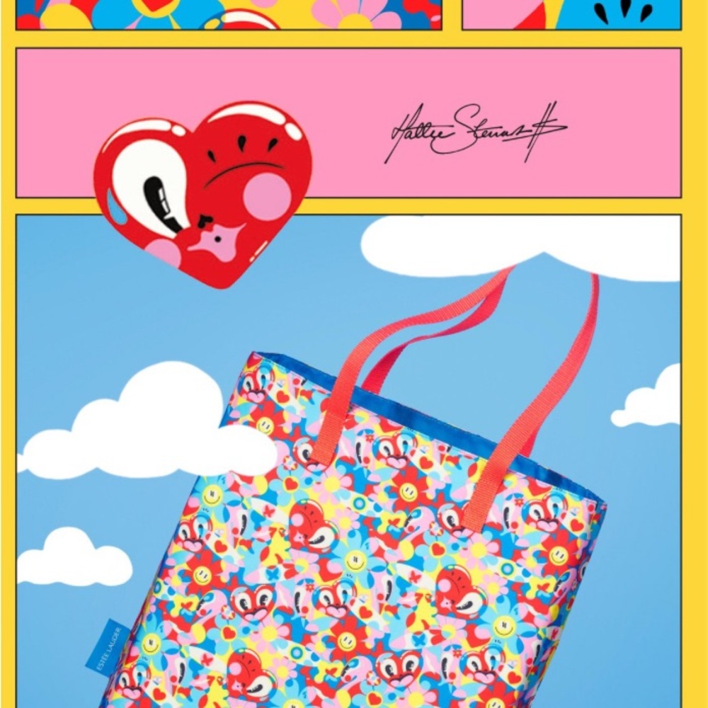 Hattie Stewart Colorful Tote Bag